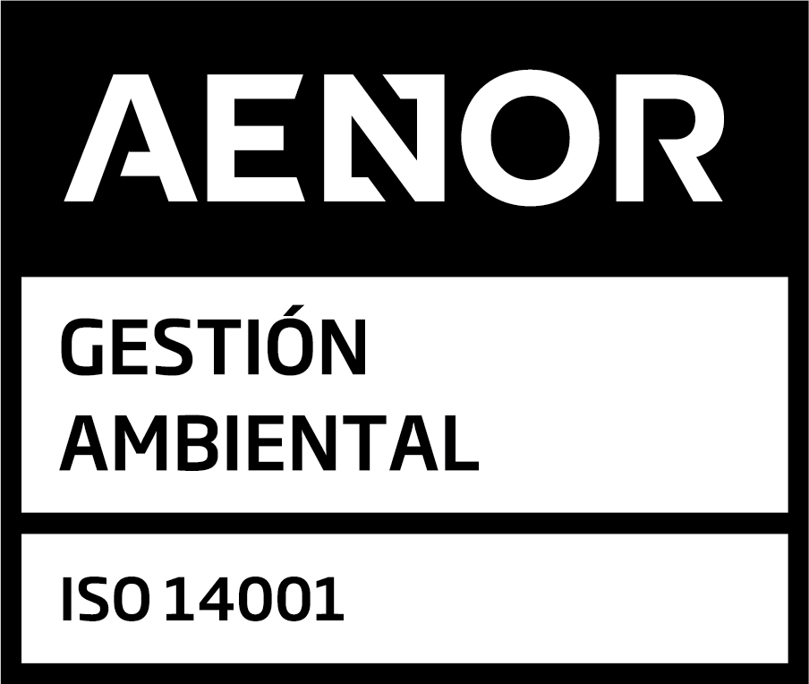 Sello de Certificación Sostenibilidad AENOR ISO14001